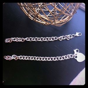 Authentic Tiffany & Co. Bracelet without charm.